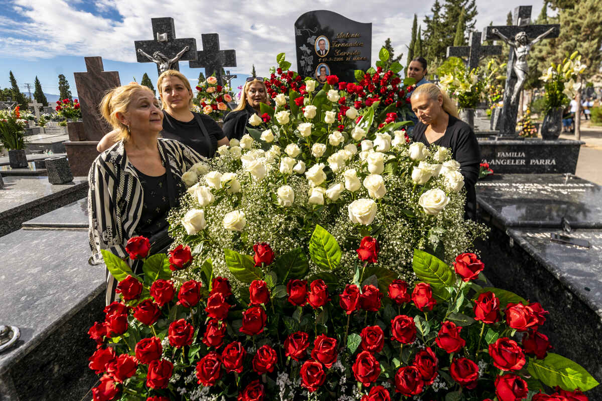Murcia, 01/11/2023. Cementerio de Nuestro Padre Jesus. Día de todos los Santos.  Foto: José Luis Ros Caval